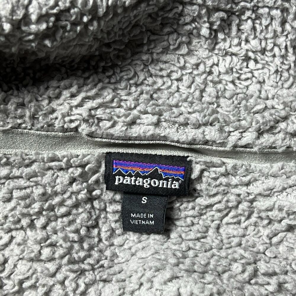 Patagonia Women Los Gatos Sweater Soft Fleece 1/4 Zip Pullover Jacket Gray Small - Picture 3 of 6